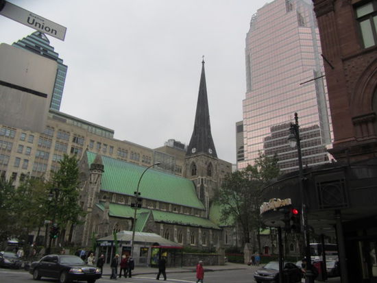 Ankunft in Montréal