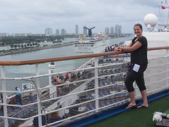 Abfahrt aus Miami