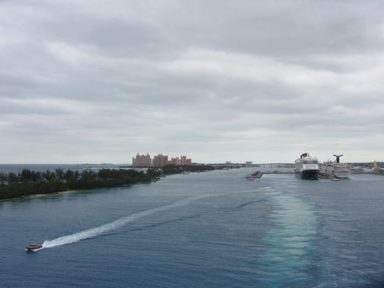 Ankunft auf Nassau