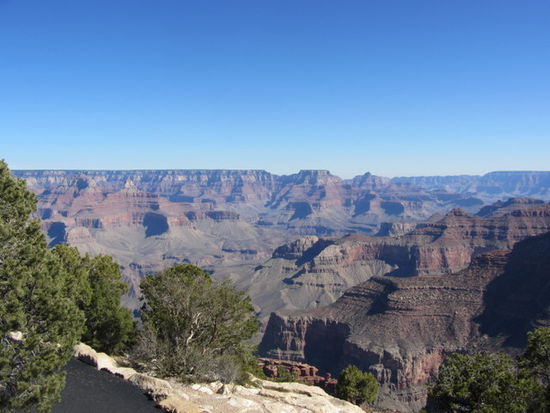 Wanderweg am Rand des Canyon