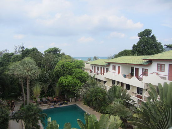Ankunft im Resort