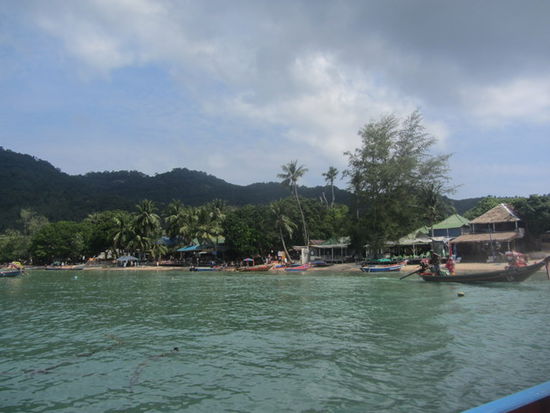 Abfahrt vom Sairee Beach