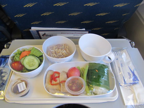 dieser Service kann sich sehen lassen, bei nur 60min Flugzeit
