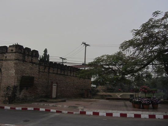 ein Stück der Stadtmauer