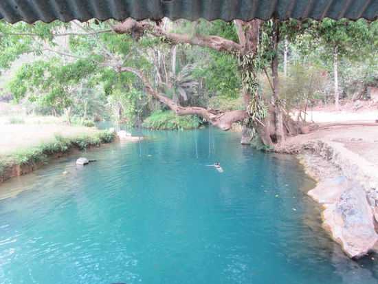 die "Blaue Lagune"