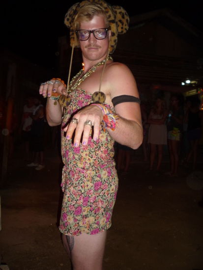 teilweise kamen wir uns vor wie beim Karnival