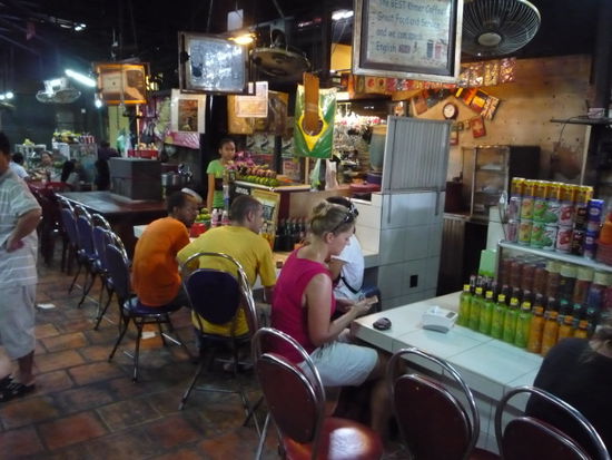 Mittagessen auf dem Russian Market