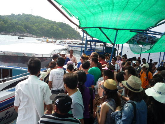 Abfahrt mit dem Speedboat aus Koh Lipe