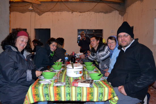 Trotzdem hatten wir unseren Spaß und genossen unser Essen und den Wein!