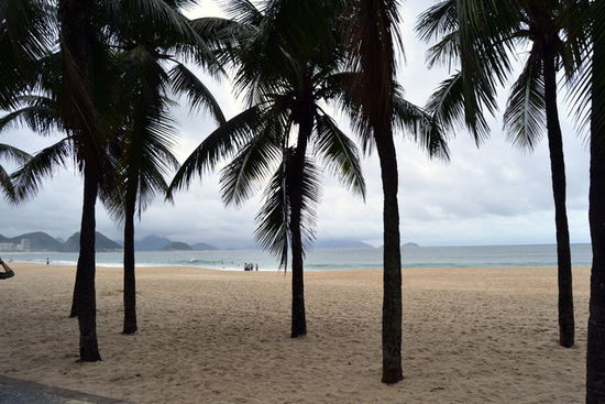 Die Copacabana wird ihrem Ruf gerecht;
als einer der schönsten Strände der Welt!