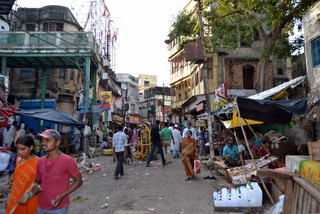 Die Strassen in Varanasi