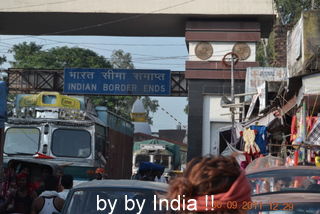 Die Grenze nach Nepal