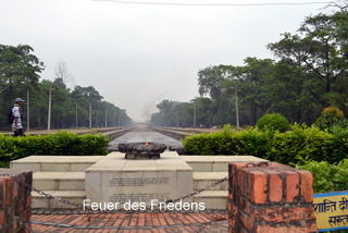 Das Feuer des ewigen Friedens.