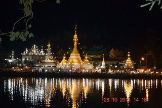 Tempel "abends"