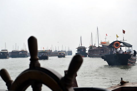 Wir wurden zum Schiff gebracht ...