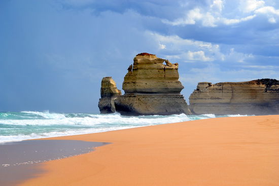 Die tollsten Felsformationen und Skulpturen, geschaffen von Wind und Wasser.