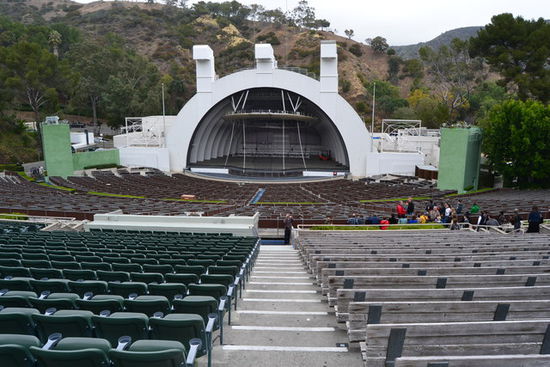 Die wohl berühmteste Freilichtbühne der Welt; Hier sind schon fast alle 'Grössen' augetreten! Hollywood Bowl