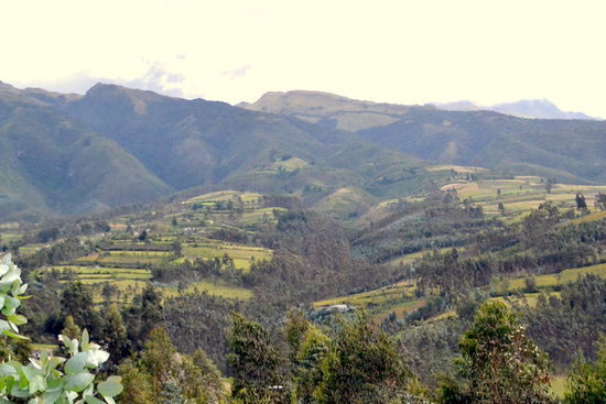 Der Ausblick auf die Anden rund um Otavalo ist fantastisch!