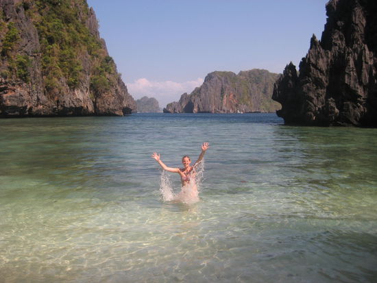 Bei der Secret Lagoon