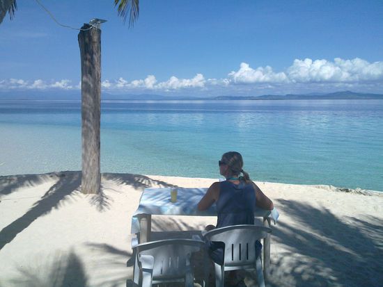 Die Aussicht beim Essen