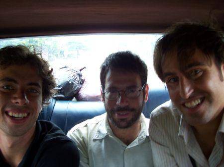 Edwin (Holland), Larry (USA), ich (HF)