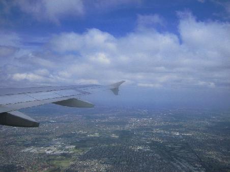 Melbourne von oben.