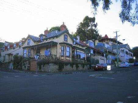 Nettes Haeuschen in Hobart.