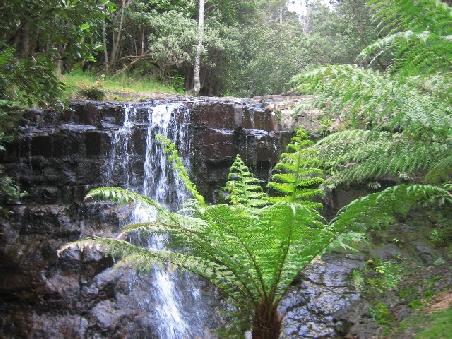 Silver Falls am Mount Wellington.