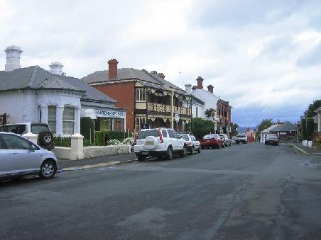 Battery Point in Hobart.