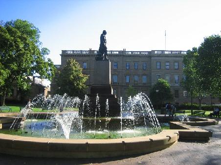 Brunnen in Hobart.