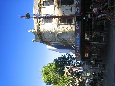 Einkaufsstrasse in Hobart.