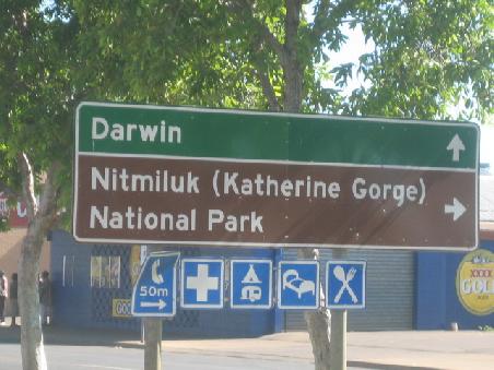 Hier in Katherine, leider sind wir nicht zum Katherine Gorge gefahren.