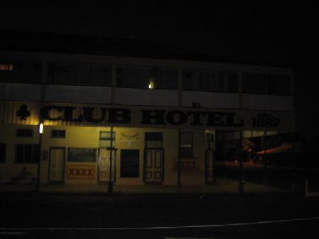 Unser Hotel in Croyton.