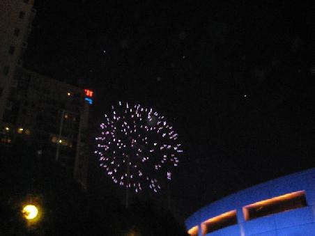 Nur Feuerwerk.