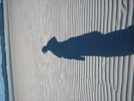 Das bin ich, d. h. mein Schatten!