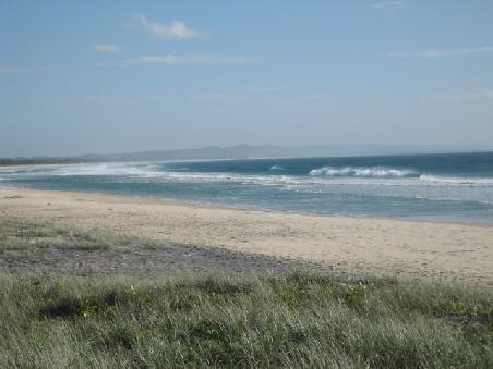 Strand in Rainbow Beach.