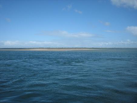 Faehrueberfahrt nach Fraser Island.