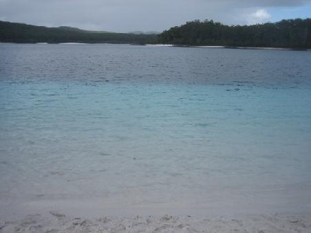 Lake McKenzie.