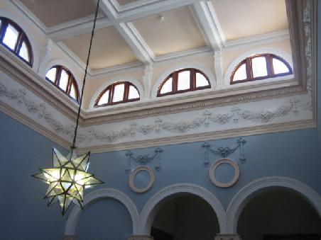 Innenansicht des Customs House.