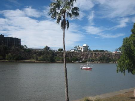 Blick auf Kangaroo Point.