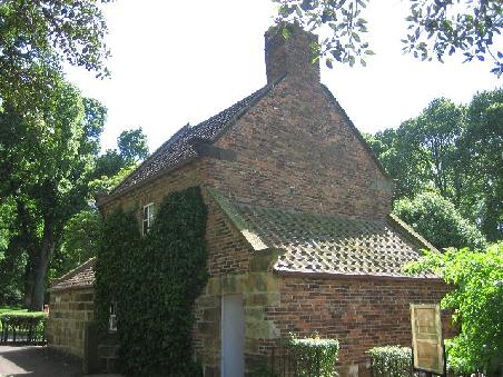 Captain Cooks' Cottage im Fitzroy Garden.