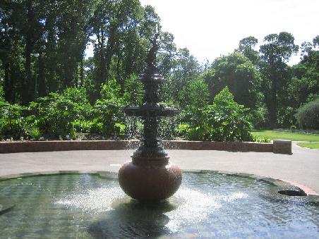 Vor dem Conservatory.