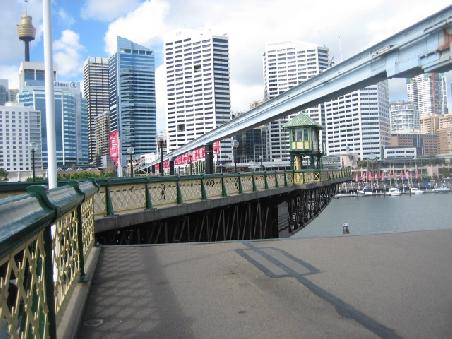 Pyrmont Bridge.