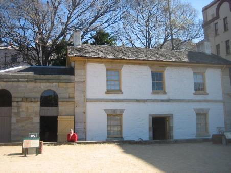 Cadman's Cottage, das aelteste Haus in Sydney.