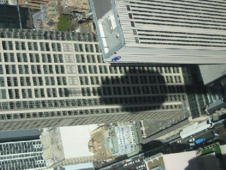 Schatten des Skytower.