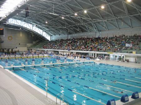 Und so sieht eine der schnellsten Schwimmbahnen der Welt von innen aus.