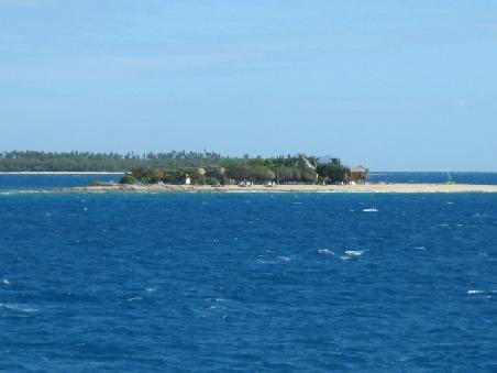 Schon mal ein Vorgeschmack was mich am letzen Tag erwartet, die South Sea Island. Die ist wirklich so klein wie sie aussieht.