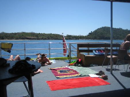 Sonnendeck.