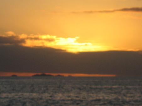 Und so sieht dann ein Sonnenuntergang mit 30 aus. Ihr seht es hat sich wirklich nicht viel geändert.