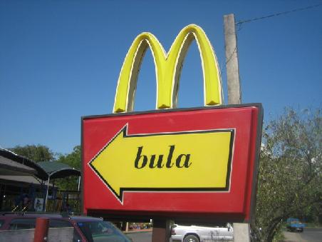 Und McDonalds gibt es natürlich überall.